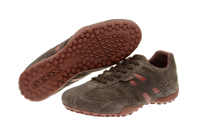 Geox Snake Schuhe braun matt - U4207K