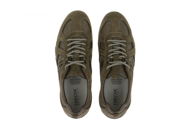 Geox Snake Schuhe taupe braun U3207Y