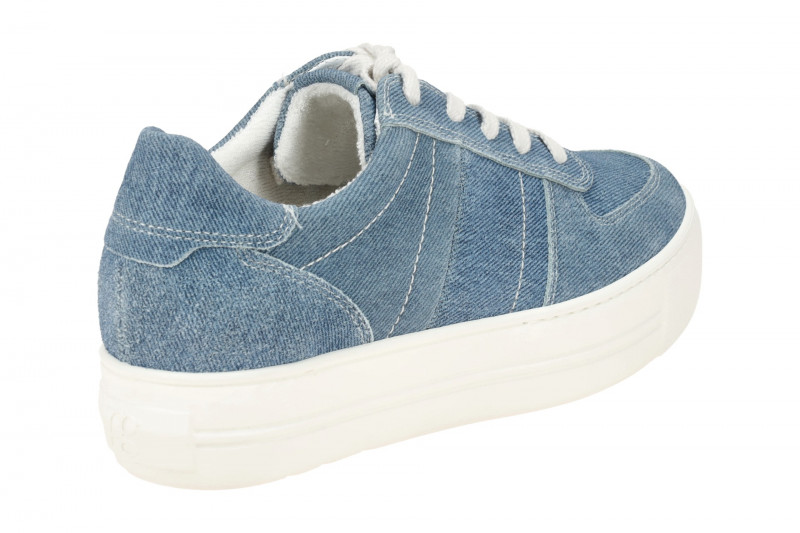 Paul Green Sneaker Schuhe blau denim 5230