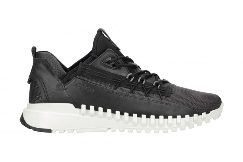 Ecco Zipflex Schuhe schwarz Herren Sneakers 803734