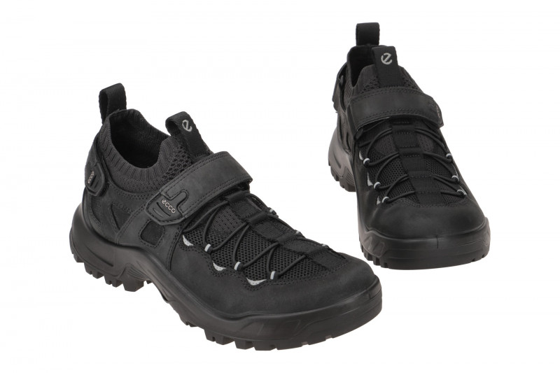Ecco Offroad Schuhe schwarz Klett 822334