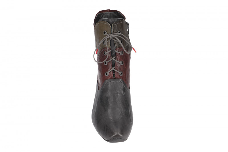 Think Aida Stiefel grau rot grün kombi