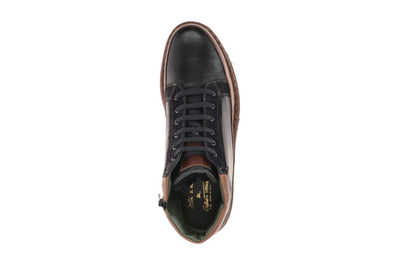 Galizio Torresi Stiefelette blau navy braun 620448