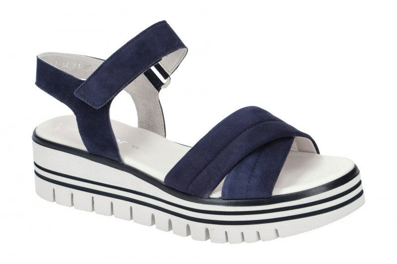 Gabor Plateau Sandale blau 64.622.16