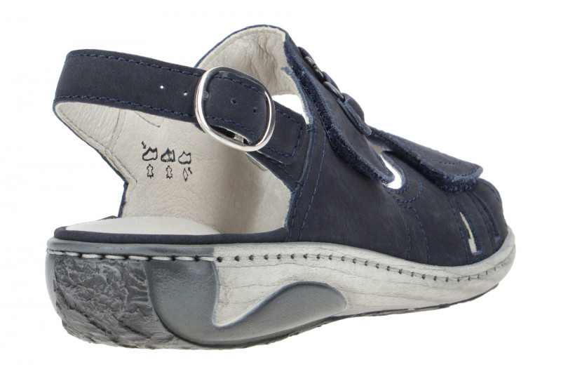 Waldläufer Garda Sandale blau 210004