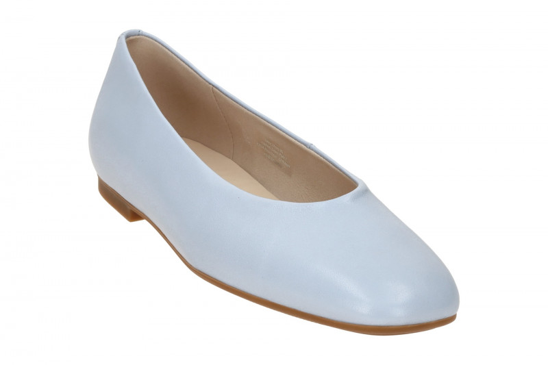 Gabor Ballerina Schuhe blau sky Nappa 84.140.28