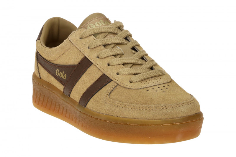 Gola Grandslam Suede Schuhe Sneakers hellbraun CLA589