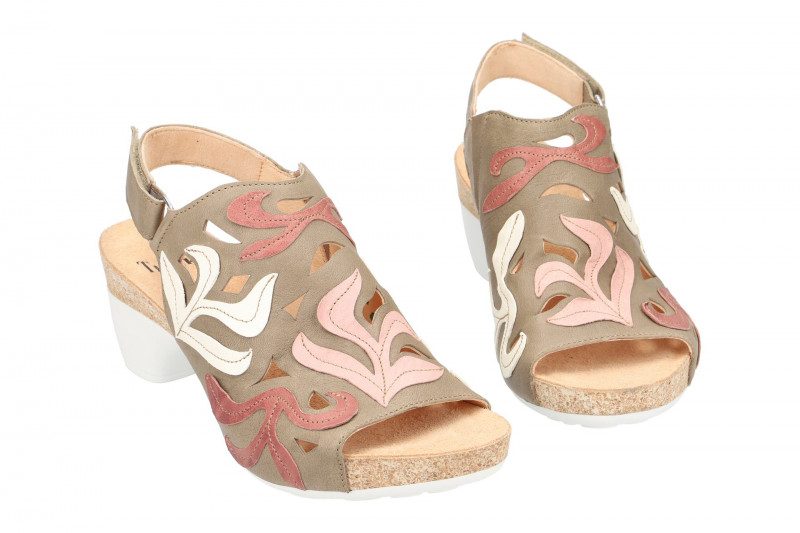 Think Traudi Sandale grau kombi 2-82569-25