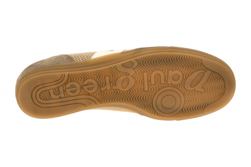 Paul Green Sneaker Schuhe taupe braun Jute 5450