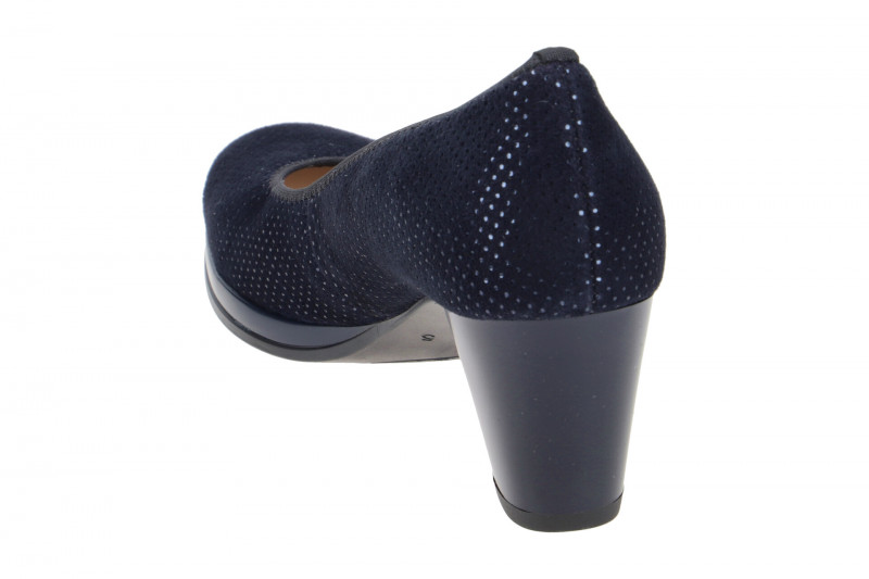 ARA Orly Pumps blau midnight gepunktet 12-23436
