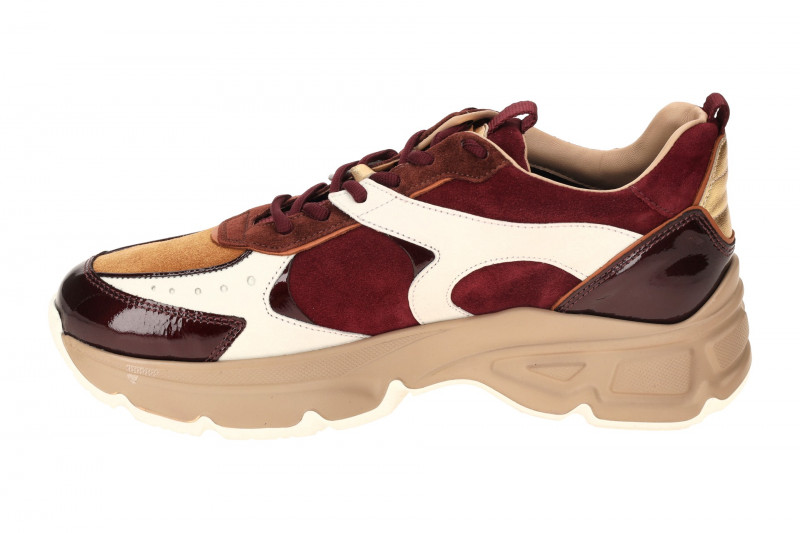 Högl Faith Schuhe Sneaker rot braun Chunky-Stil 5302