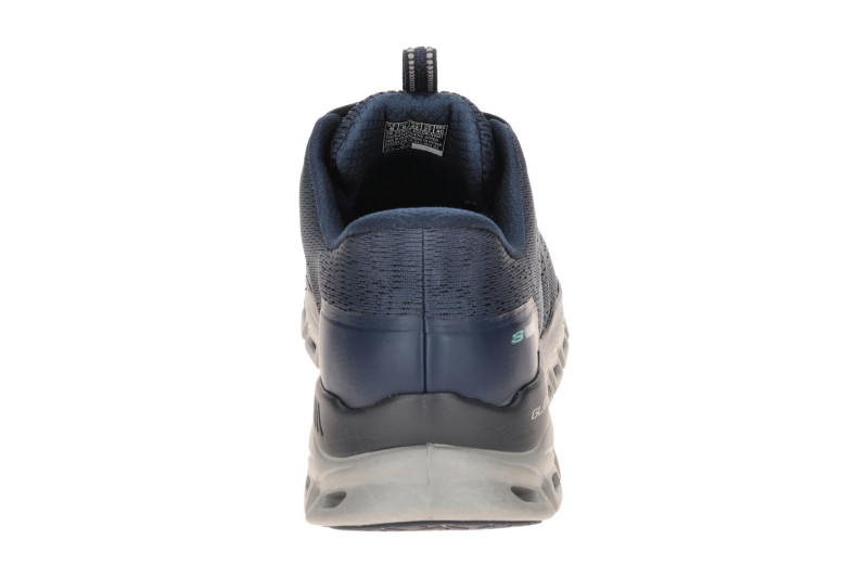 Skechers Glide Step Schuhe blau Herren SLIP-INS wasserdicht 233014
