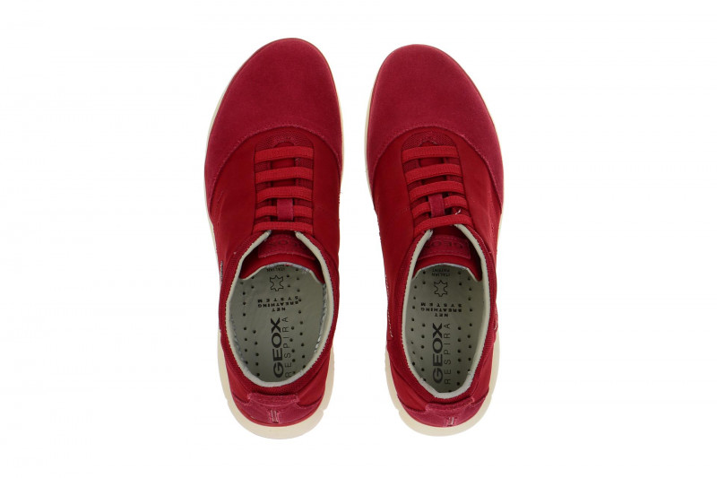 Geox Nebula Schuhe rot weiß U52D7B