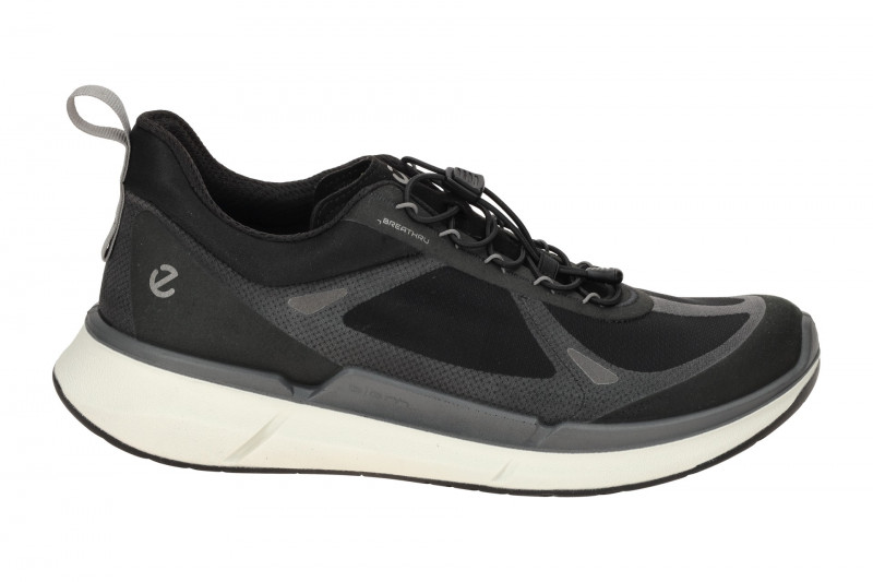 ecco Biom 2.2 Sneaker Schuhe schwarz Gummizug 830874