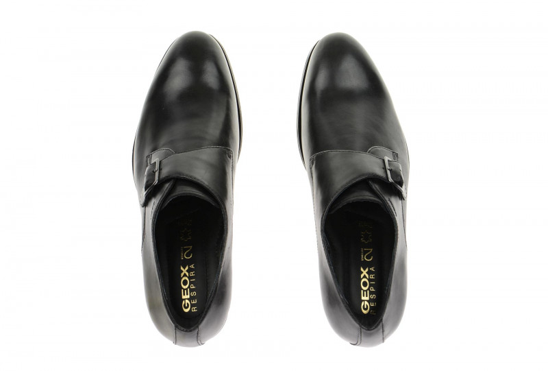 Geox Albert Schuhe Slipper schwarz U52W3A 00043 C9999