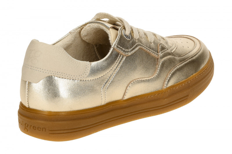 Paul Green Schuhe Snaeker grau platin metallic 5428