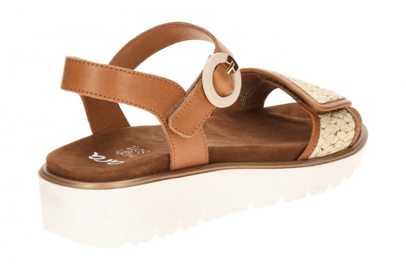 ara Bilbao Sandale braun Nappa Bast 12-33519