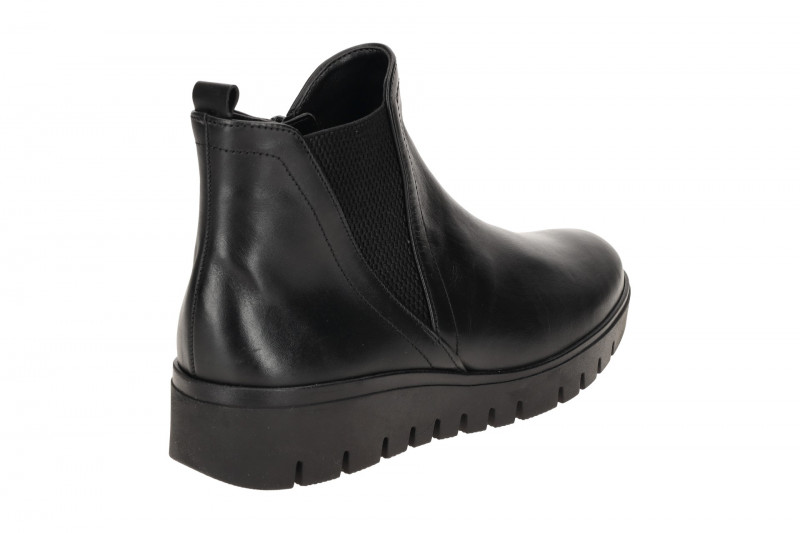 Gabor comfort Stiefelette schwarz Chelsea Stil 72.061.57