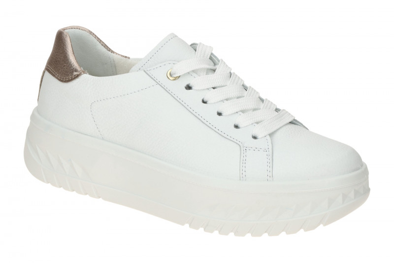 ARA Monaco Plateau Schuhe Schürer weiß H-Weite 12-46707