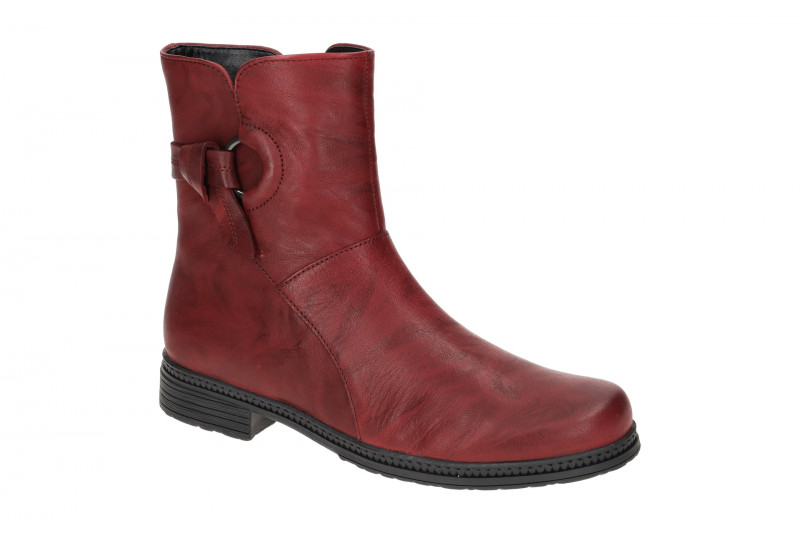 Gabor Fashion Stiefelette rot dünn gefüttert 54.671.55