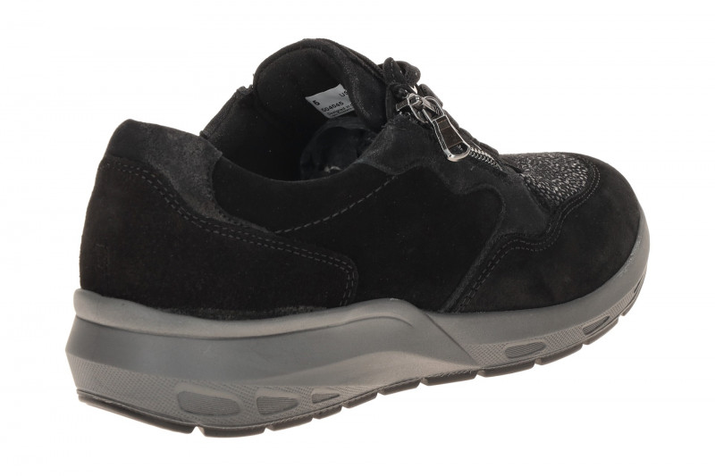 Waldläufer Tonia Schuhe schwarz Leo Muster M-Weite 831M01