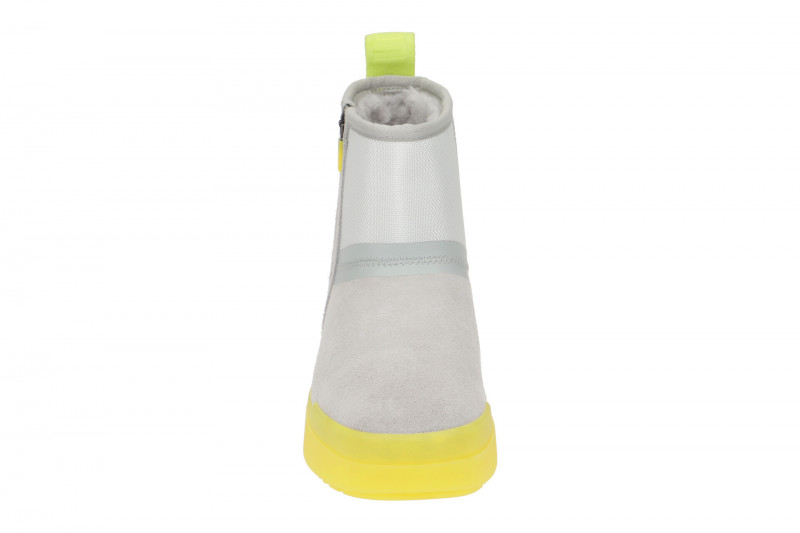 UGG Classic Tech Mini Stiefel Boots grau gelb