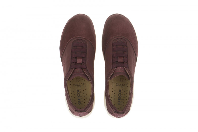 Geox Nebula Schuhe rot burgundy U52D7B
