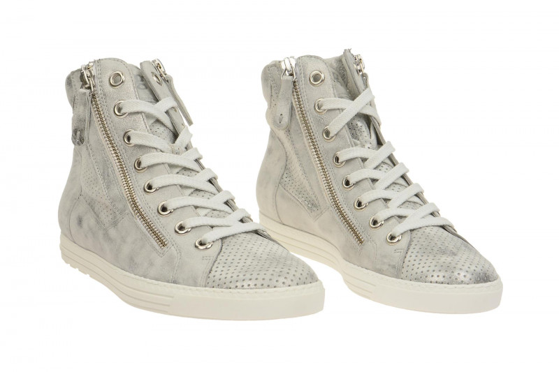 Paul Green Sneaker 4247 grau metallic Gr 42,5
