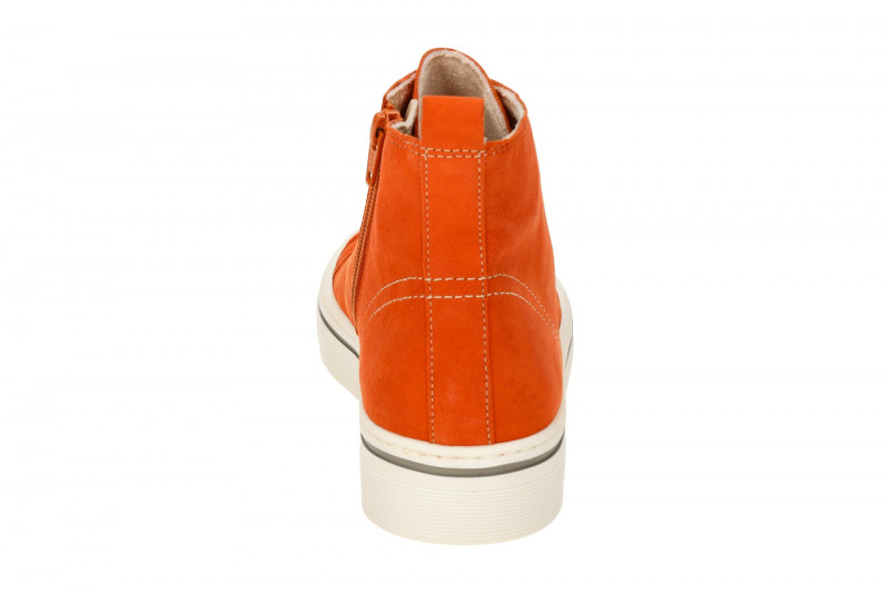Gabor Mid Sneakers Stiefelette orange Velour 43.160.13
