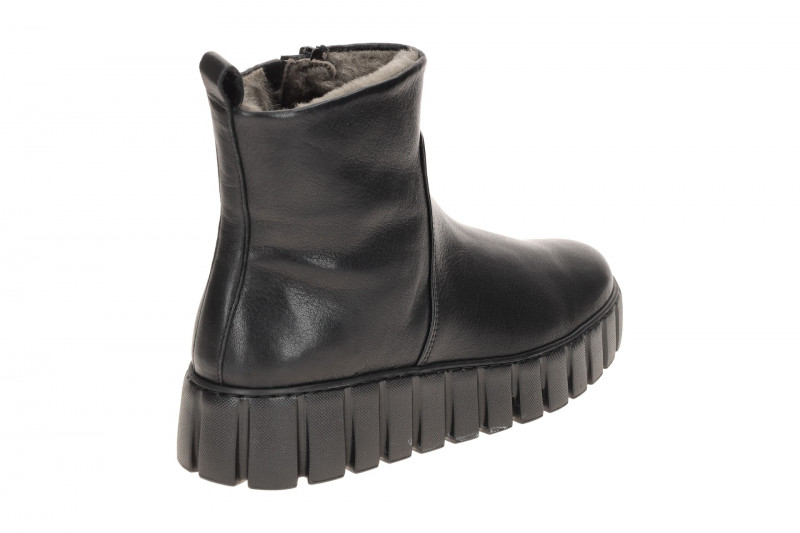 Gabor Plateau Winter Stiefelette schwarz Lammfell 76.780.91