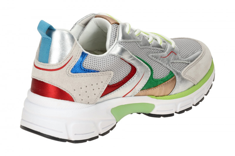 Gabor comfort Sneaker Schuhe grau silber multi 66.606.84