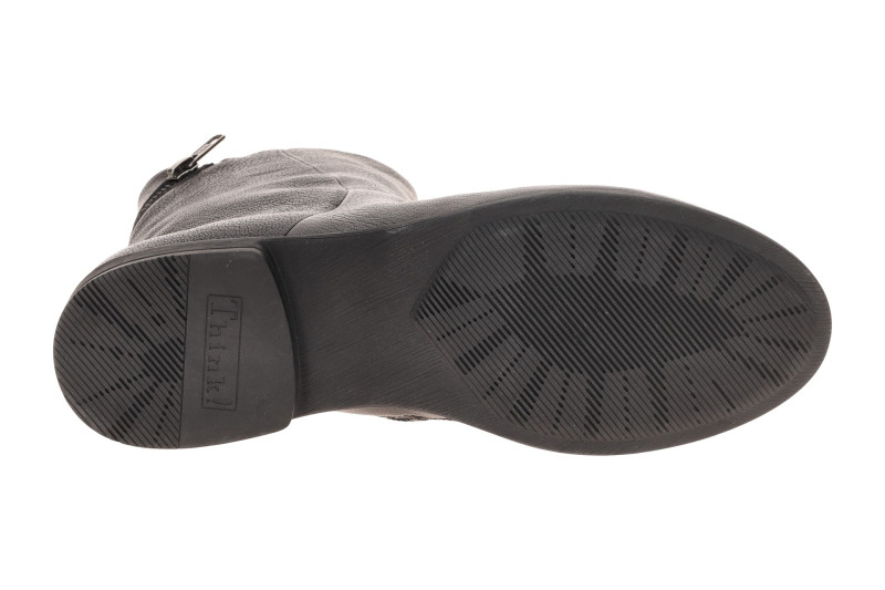 Think Agrat 2 Stiefelette schwarz Zip asymmetrisch 1417