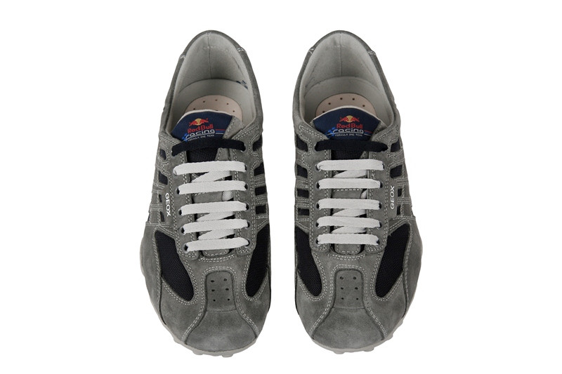 Geox Snake Red Bull Schuhe grau blau U11B9A