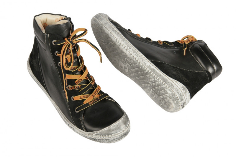 Eject Dass Boots schwarz - E-14004/1