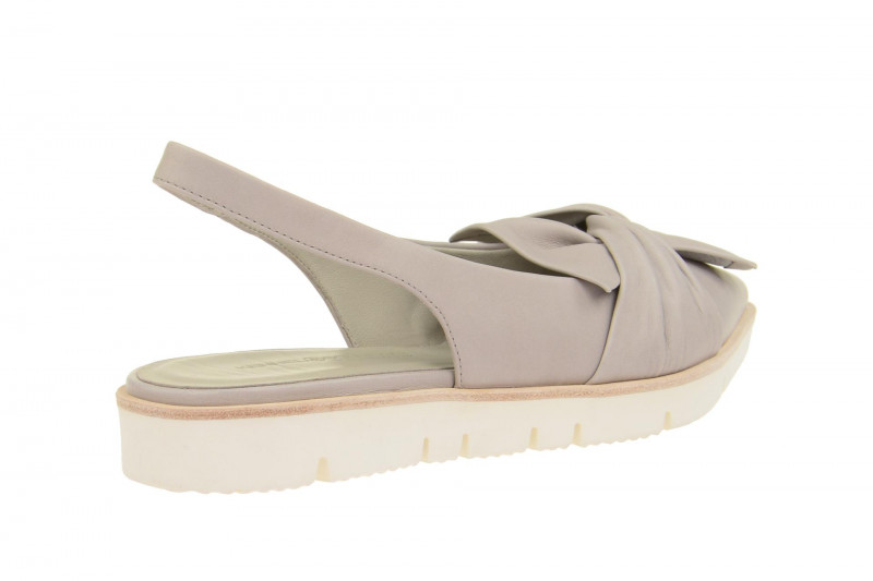 K&S Schuhe Ono grau Nappa Sling Pumps