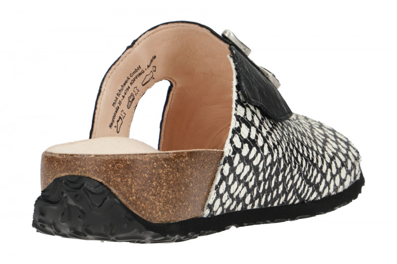 Think Mizzi Pantolette schwarz weiß 124