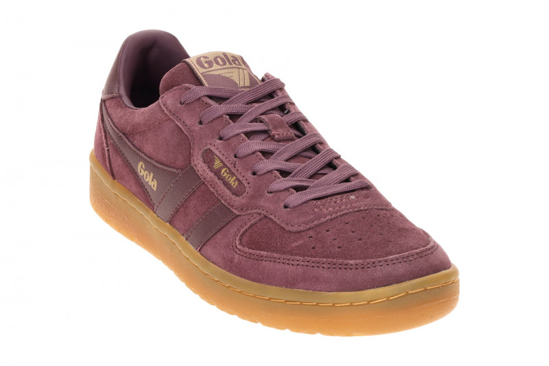 Gola Hawk Suede Schuhe Sneakers rot wine Damen CLB571