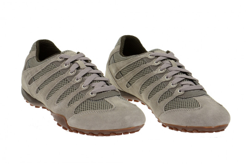 Geox Snake Schuhe taupe grau - U4207B