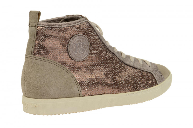 Paul Green Schuhe beige rose Paillette 4239