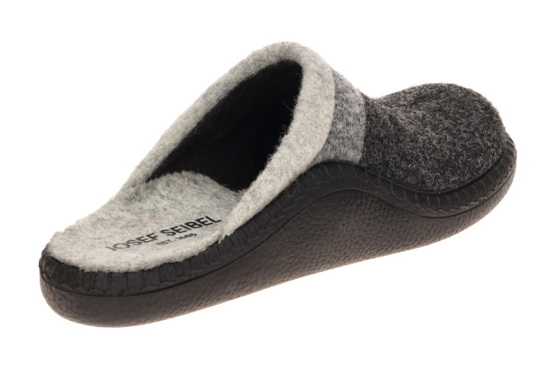 Josef Seibel Monaco Pantoletten Clogs schwarz Damen Filz 54706