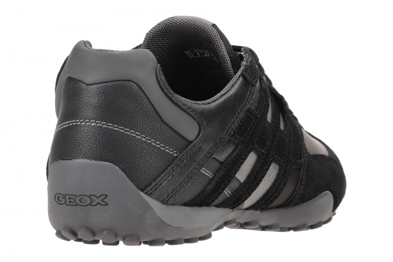 Geox Snake Schuhe schwarz Sneakers U4207K