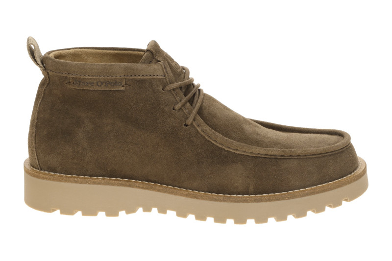 Marc O´Polo Jack Stiefelette taupe braun Herren Mokassin 15107