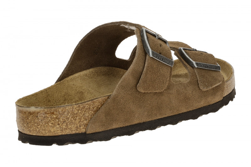 Birkenstock Arizona BS Pantolette braun tea Normal Weit 1032678