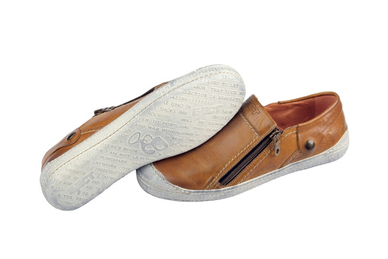 Eject Dass Sneaker in gelb - E-12997