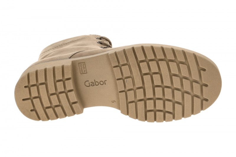 Gabor comfort Stiefel taupe braun Nubuck K-Weite 72.735.40
