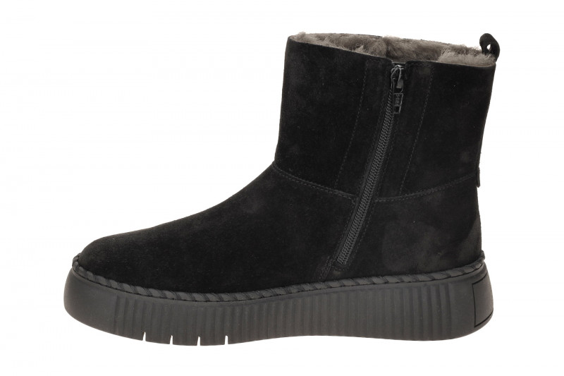 Gabor Plateau Stiefel schwarz Lammfell 73.542.17