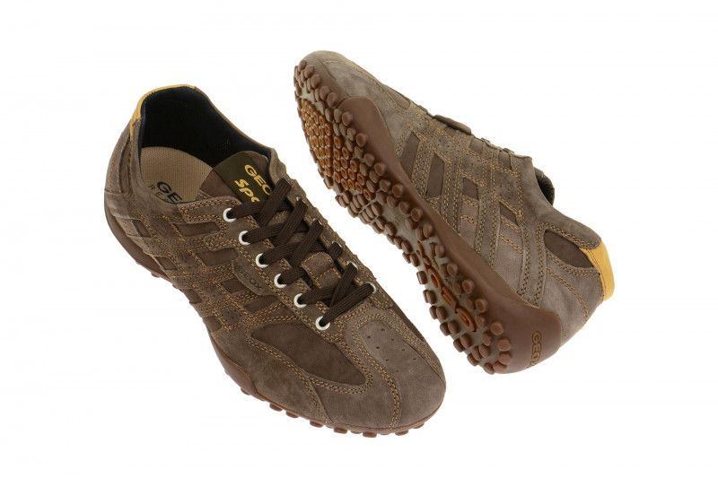 Geox Snake Schuhe braun cigar U6207D