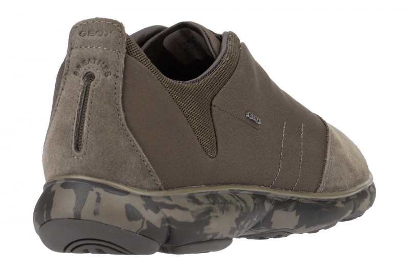 Geox Nebula Schuhe taupe braun camouflage Sohle