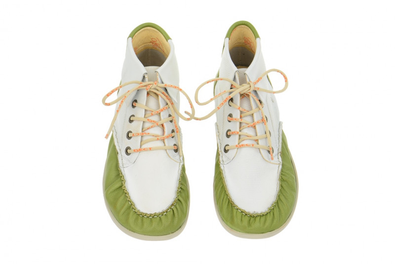 Eject Flying Stiefelette weiß grün