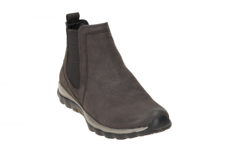 Gabor RollingSoft Stiefelette grau Chelsea Stil 56.860.39